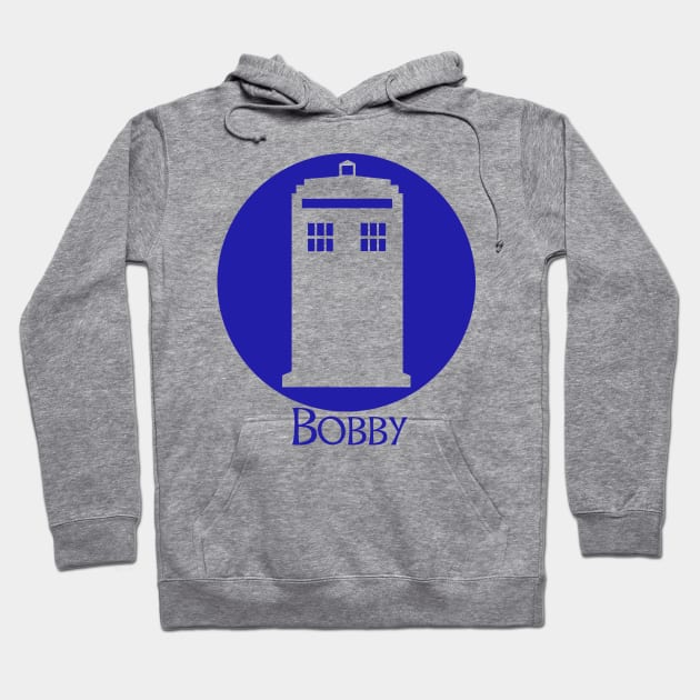 Police Box - Bobby Hoodie by Thedustyphoenix